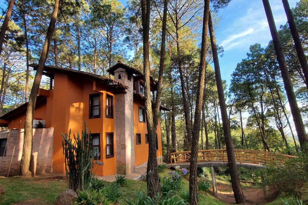 Cabana Rustica A 1Km De Cascada Мазамитла Экстерьер фото